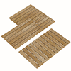 Thermowood floor