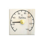 photo sauna thermometer