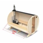 photo 1 3m for 6 persons outdoor sauna