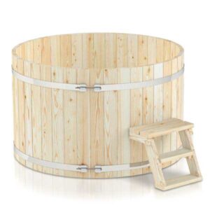 pic 2 wooden hot tub without heater