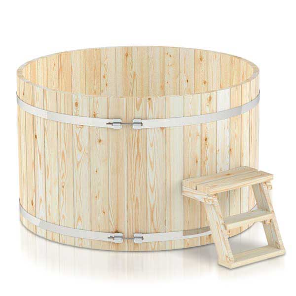 pic 2 wooden hot tub without heater