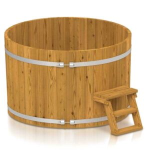 pic 5 wooden hot tub without heater