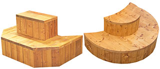 Pic Hot Tub accessories Steps for wooden Hot Tubs