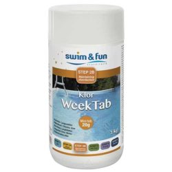 pic chlorine WeekTab-1kg,-20g-tablet