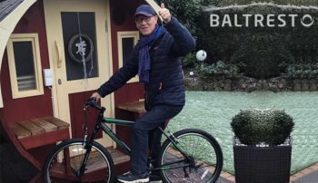 pic Our-Baltresto-customer-who-bought-a-barrel-sauna-and-a-bath tub-and-won-a-bike
