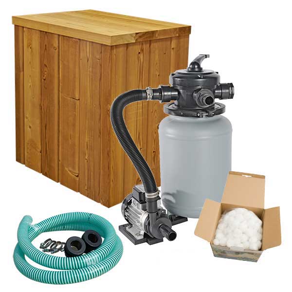 pic Sand Filter with box