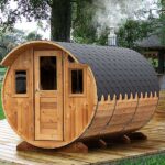 photo 2 4m for 8 persons outdoor sauna with dressing room