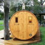 pic 4 3m for 4 persons outdoor sauna with dressing room