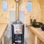 photo 5 3m for 4 persons outdoor sauna with dressing room