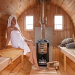photo 6 4m for 8 persons outdoor sauna with dressing room