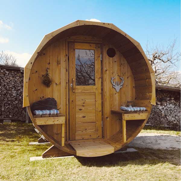 pic 2 4m flat-pack outdoor sauna for 4 persons