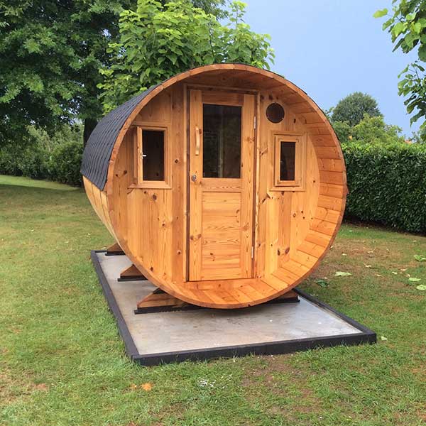 pic 8 4m flat-pack outdoor sauna for 4 persons