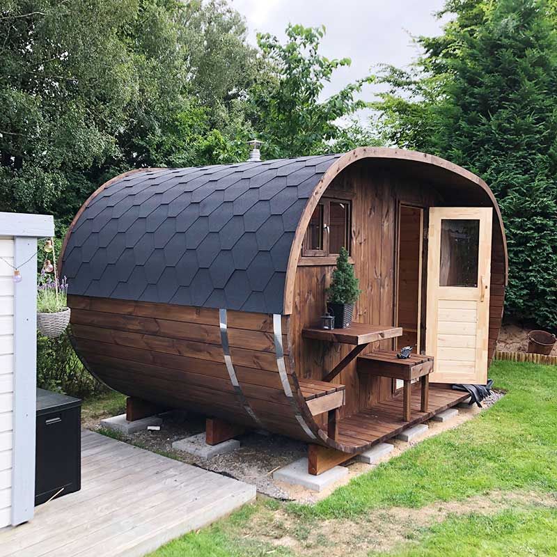 pic 3 big oval outdoor sauna
