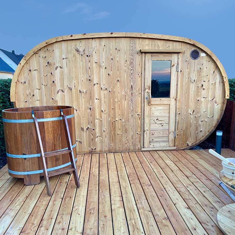 pic 4 big oval outdoor sauna