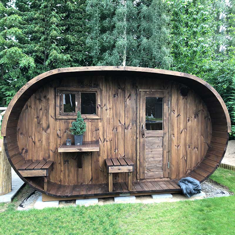 pic 5 big oval outdoor sauna