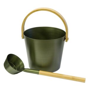 pic 5l sauna bucket and ladle