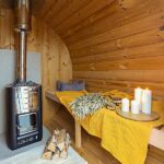 photo 6 2m for 4 persons outdoor sauna s2