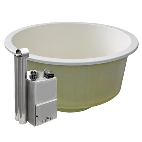 Small Hot Tub Liner Round model for 4 persons from Fiberglass
