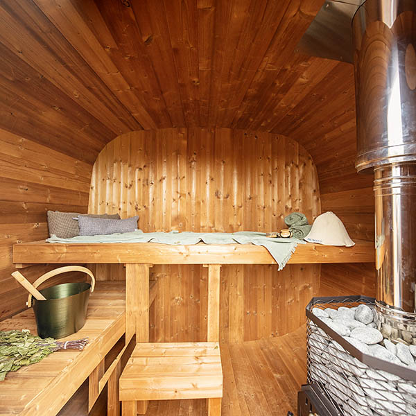 photo 5 round cube sauna s17