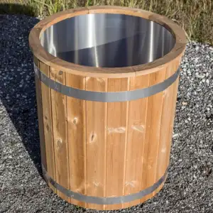 pic 4 stainless steel cold plunge tub for one