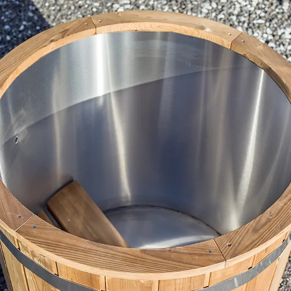 pic 5 stainless steel cold plunge tub for one